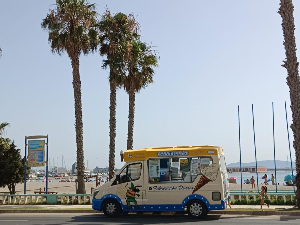 Vistas A 3 Paises Y 2 Continentes 1º Linea De Playa A 5 Minutos De Gibraltar Apartment La Línea de la Concepción Екстериор снимка